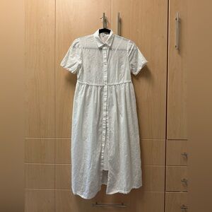 Madewell Clipdot Shirtdress